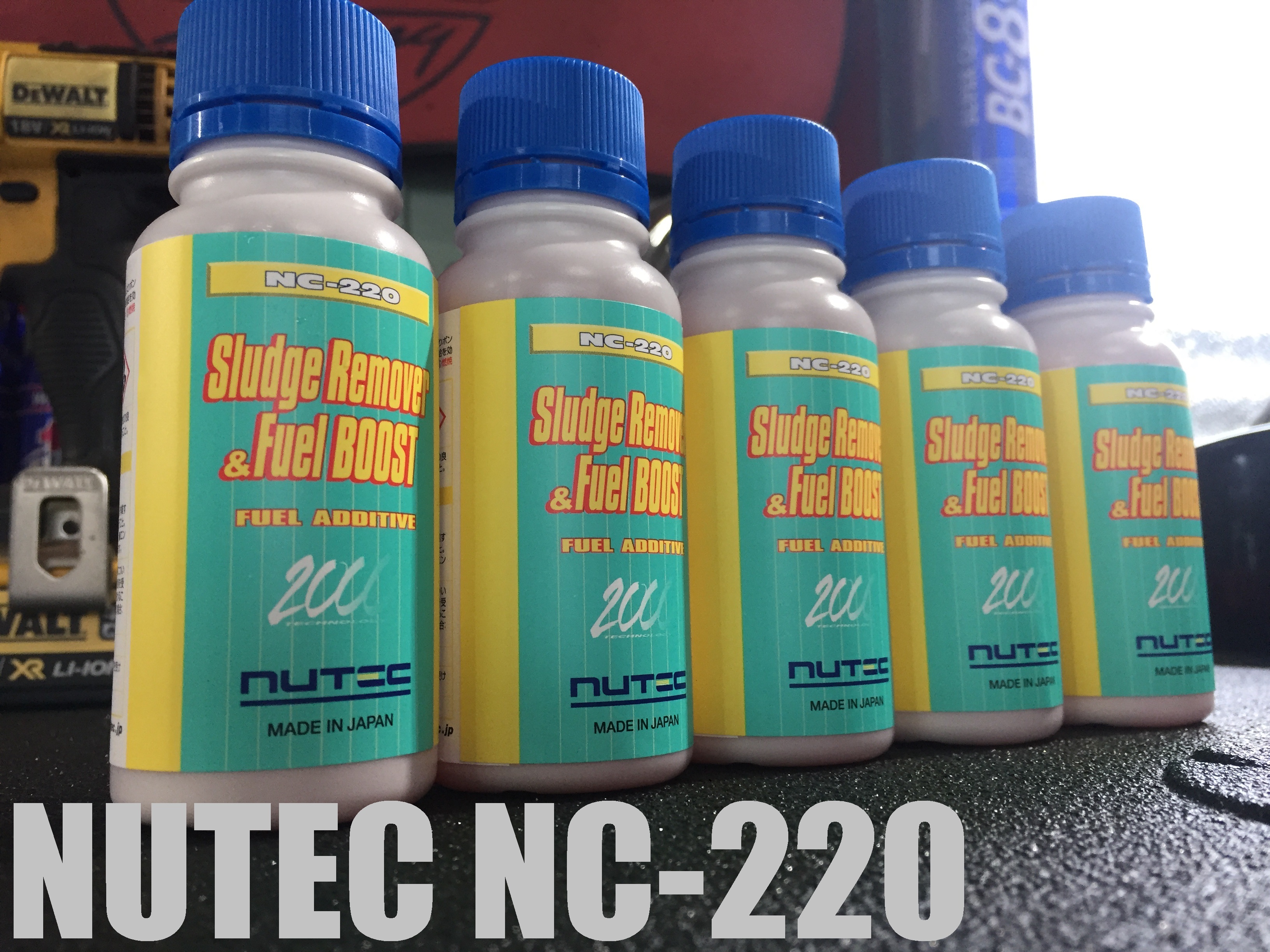 NUTEC(ニューテック)製品 NC-220(燃料添加剤) 取り扱いスタート