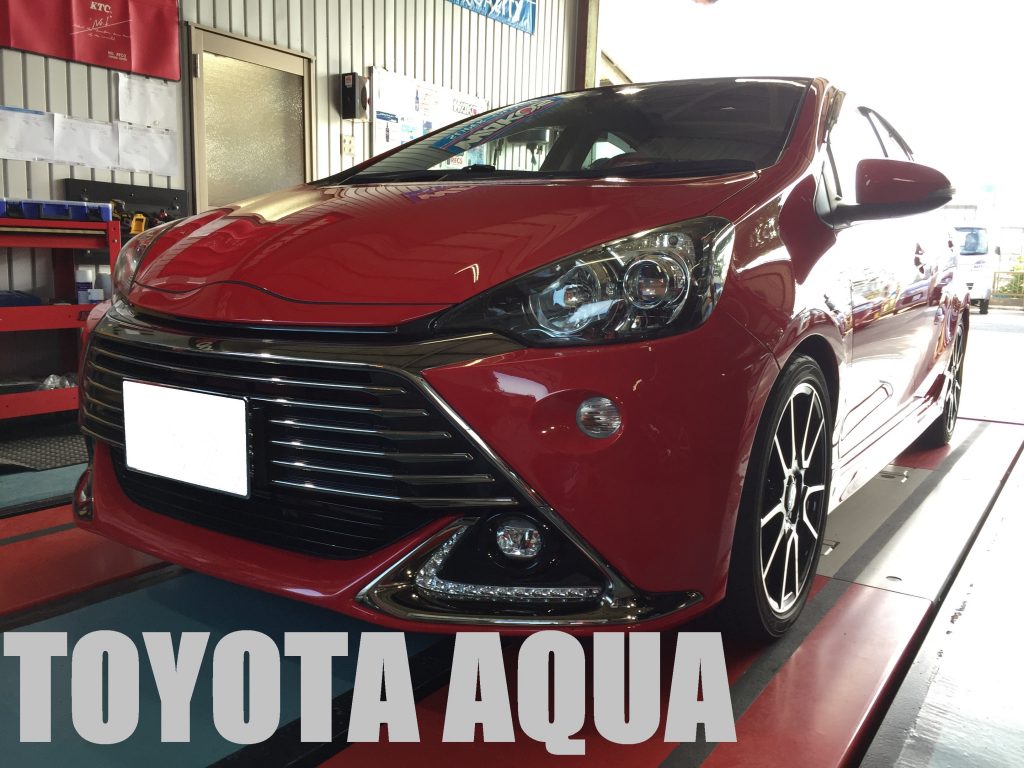 トヨタ アクア ハイブリッドビークルトランスアクスル交換 させて頂きました