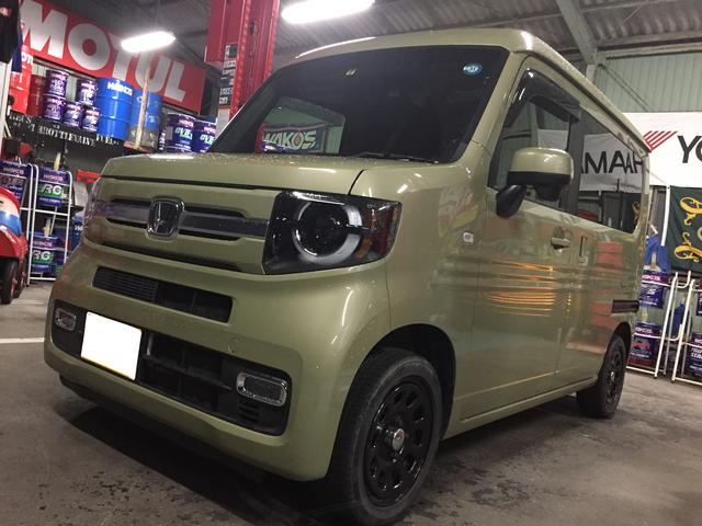 ・ホンダ N-VAN「車検・エンジンオイル交換 等」させて頂きました。