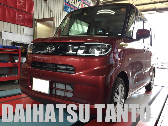 ・ダイハツ タント「新車1ヶ月点検・エンジンオイル交換等」させて頂きました。
